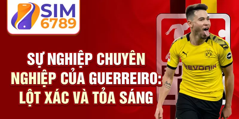 Sự nghiệp chuyên nghiệp của Guerreiro: lột xác và tỏa sáng