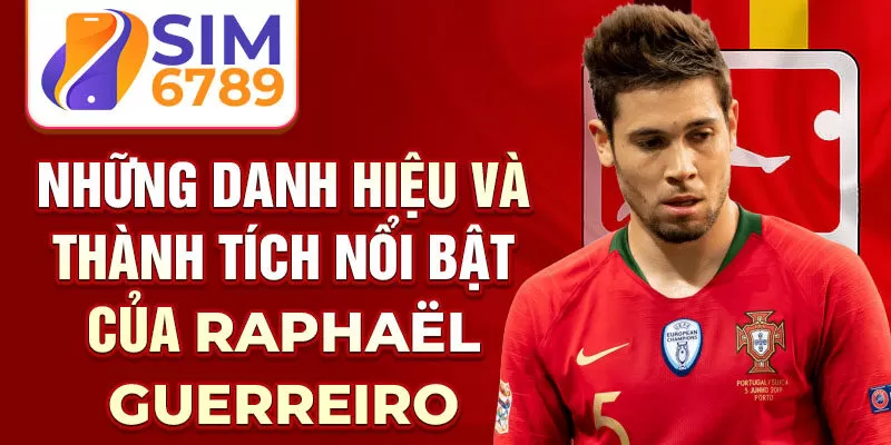 Những danh hiệu và thành tích nổi bật của Raphaël Guerreiro