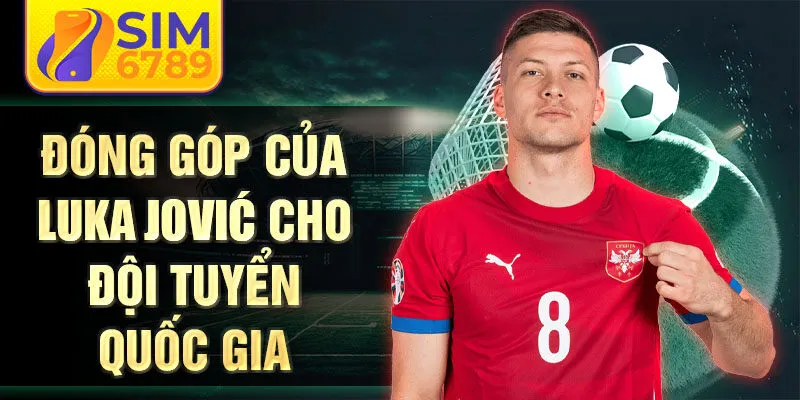 Đóng góp của Luka Jović cho đội tuyển quốc gia